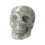 Mosagaat schedel nr. 265 - 909 gram | Edelsteen skull