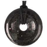 Nuummiet Donut hanger nr. 17 - Ø 4 cm | Edelsteen sieraad