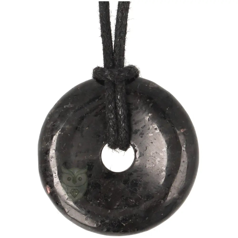 Nuummiet Donut hanger nr. 24 - Ø 3 cm | Edelsteen sieraad
