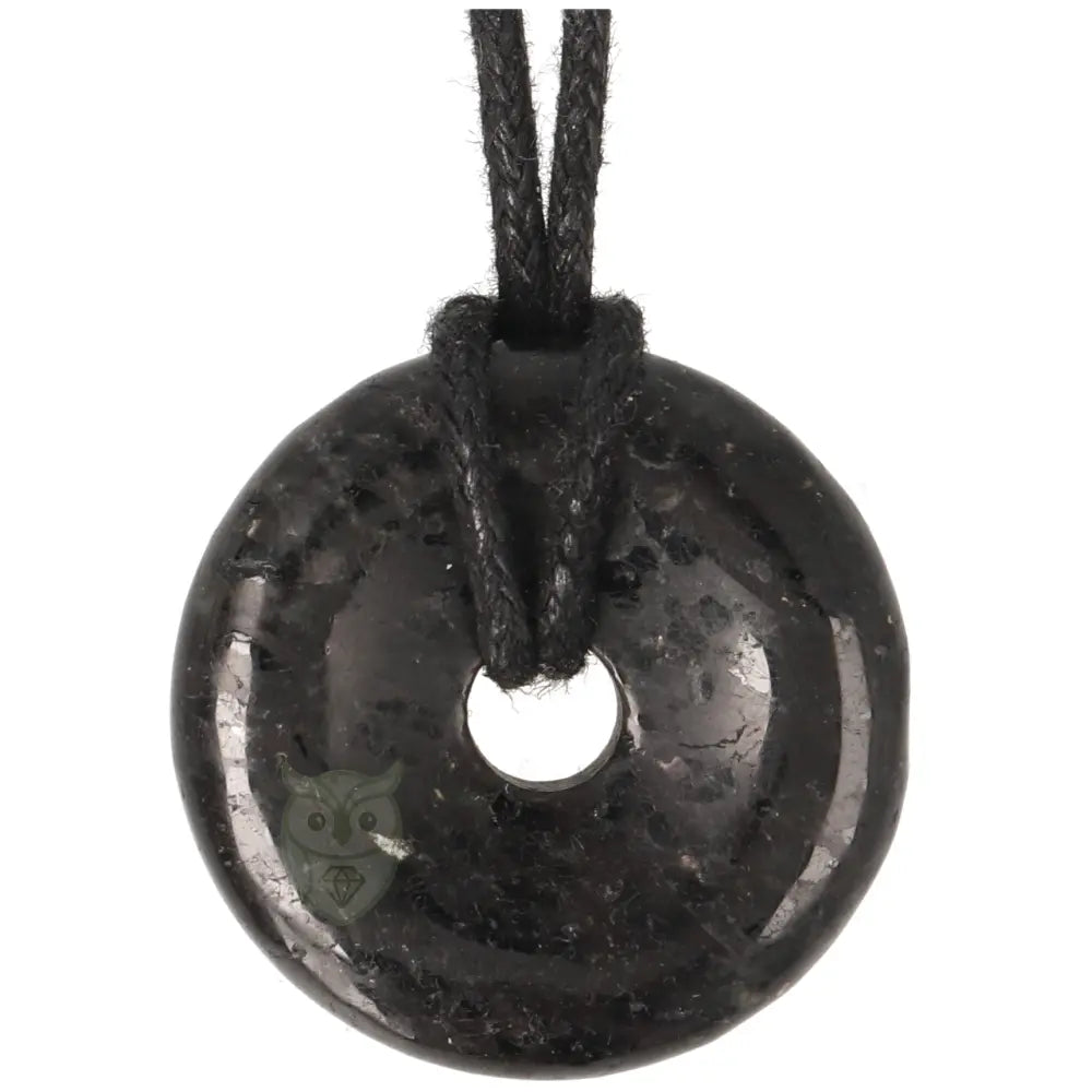 Nuummiet Donut hanger nr. 24 - Ø 3 cm | Edelsteen sieraad