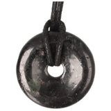 Nuummiet Donut hanger nr. 25 - Ø 3 cm | Edelsteen sieraad