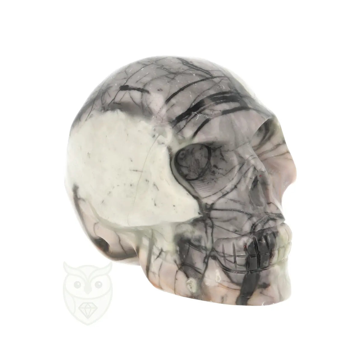 Picasso Jasper Skull No. 20 - 100 grams | Gemstone Skull
