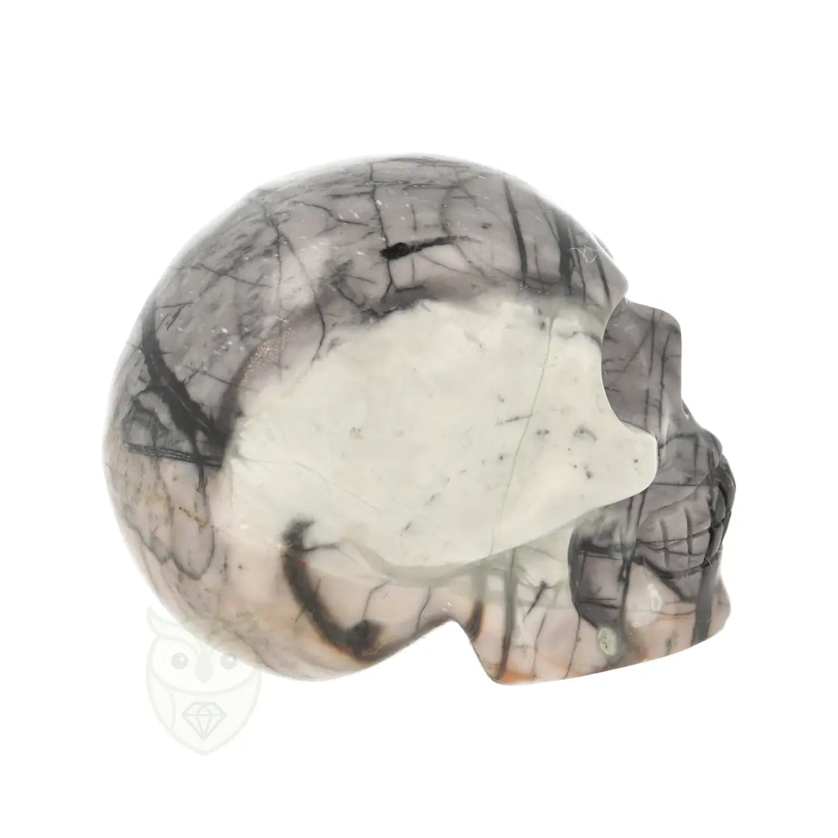 Picasso Jasper Skull No. 20 - 100 grams | Gemstone Skull