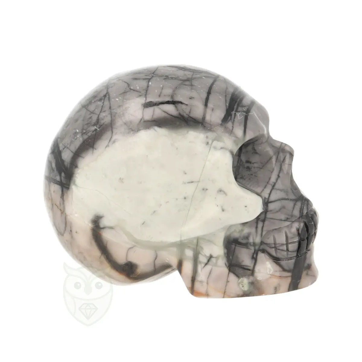 Picasso Jasper Skull No. 20 - 100 grams | Gemstone Skull