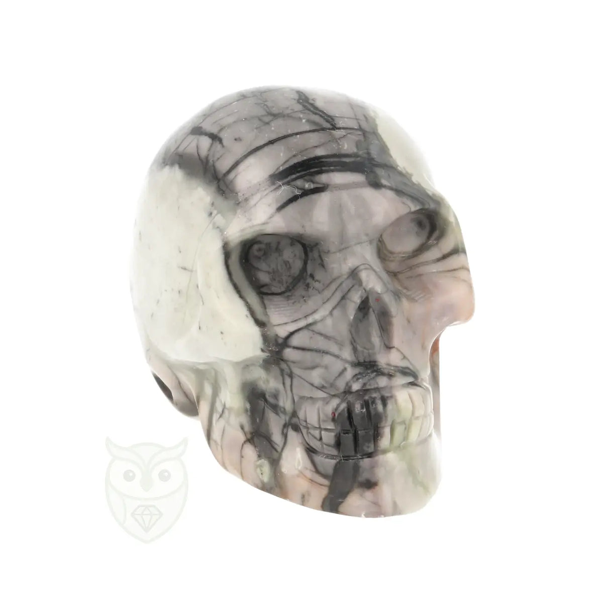 Picasso Jasper Skull No. 20 - 100 grams | Gemstone Skull