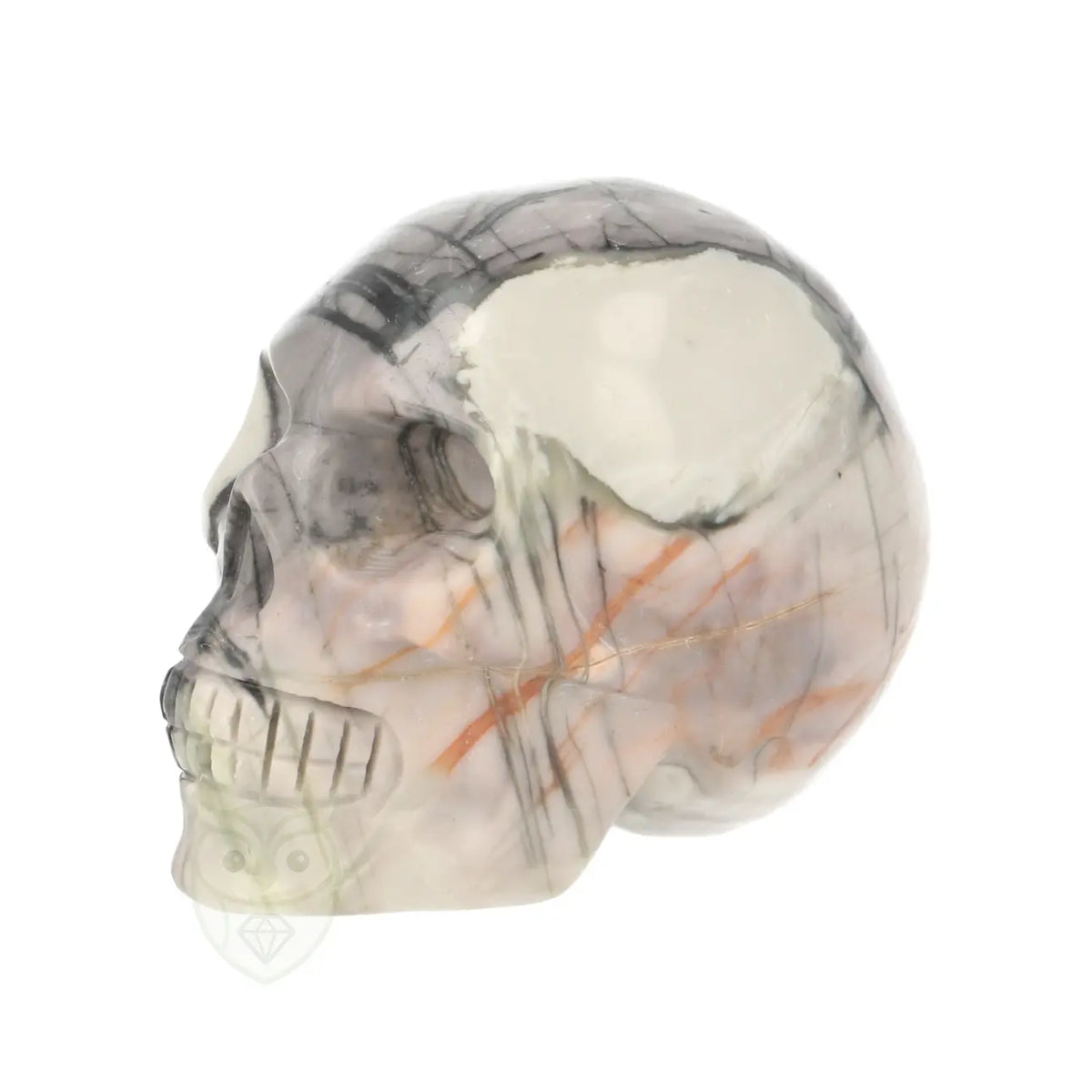 Picasso Jasper Skull No. 20 - 100 grams | Gemstone Skull