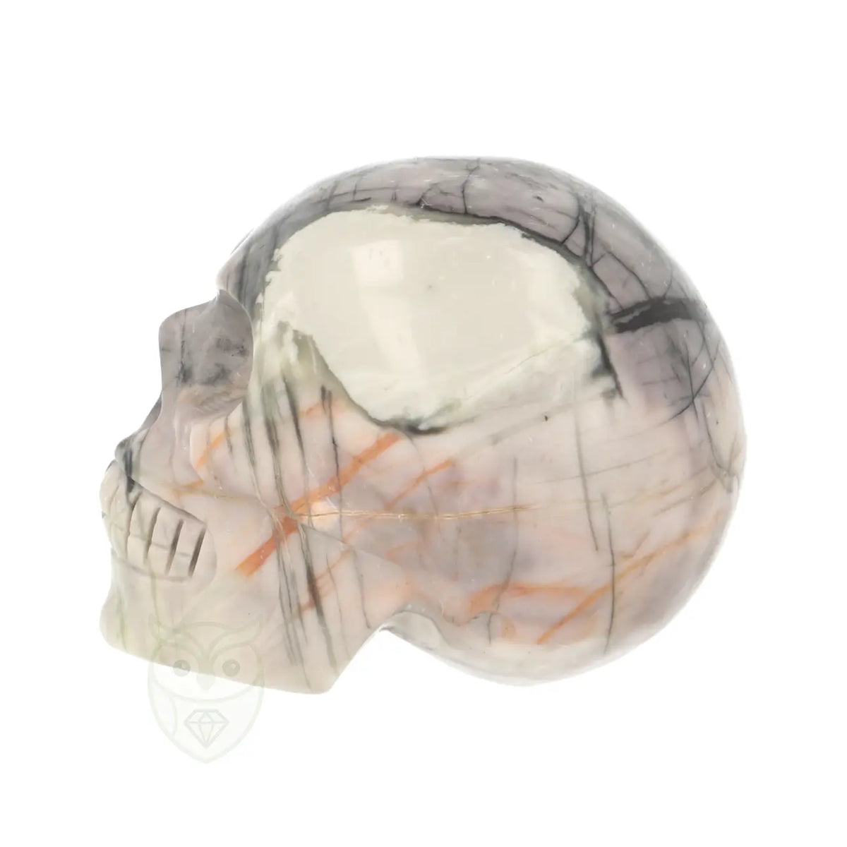 Picasso Jasper Skull No. 20 - 100 grams | Gemstone Skull