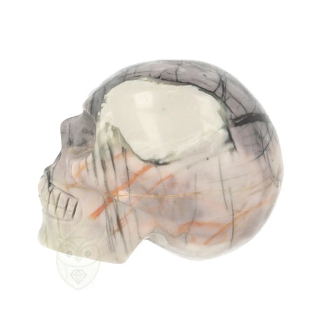 Picasso jaspis schedel nr. 20 - 100 gram | Edelstenen schedel