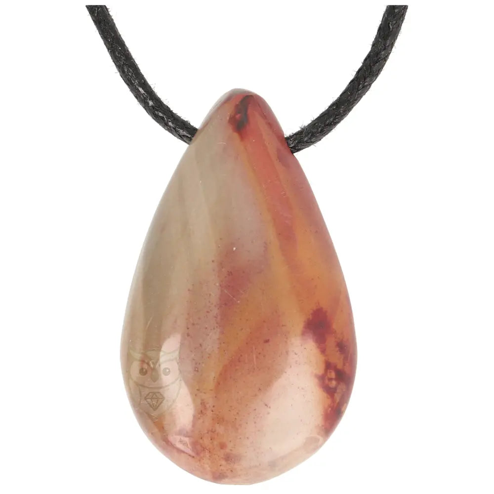 Polychroom Jaspis druppel hanger nr. 37 - 13 gram | Edelsteen sieraad