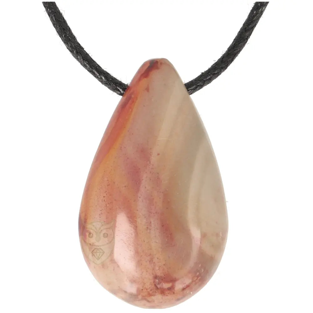 Polychroom Jaspis druppel hanger nr. 37 - 13 gram | Edelsteen sieraad