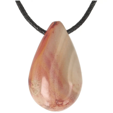 Polychroom Jaspis druppel hanger nr. 37 - 13 gram | Edelsteen sieraad