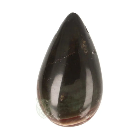 Polychroom Jaspis druppel hanger nr. 40 - 13 gram | Edelsteen sieraad