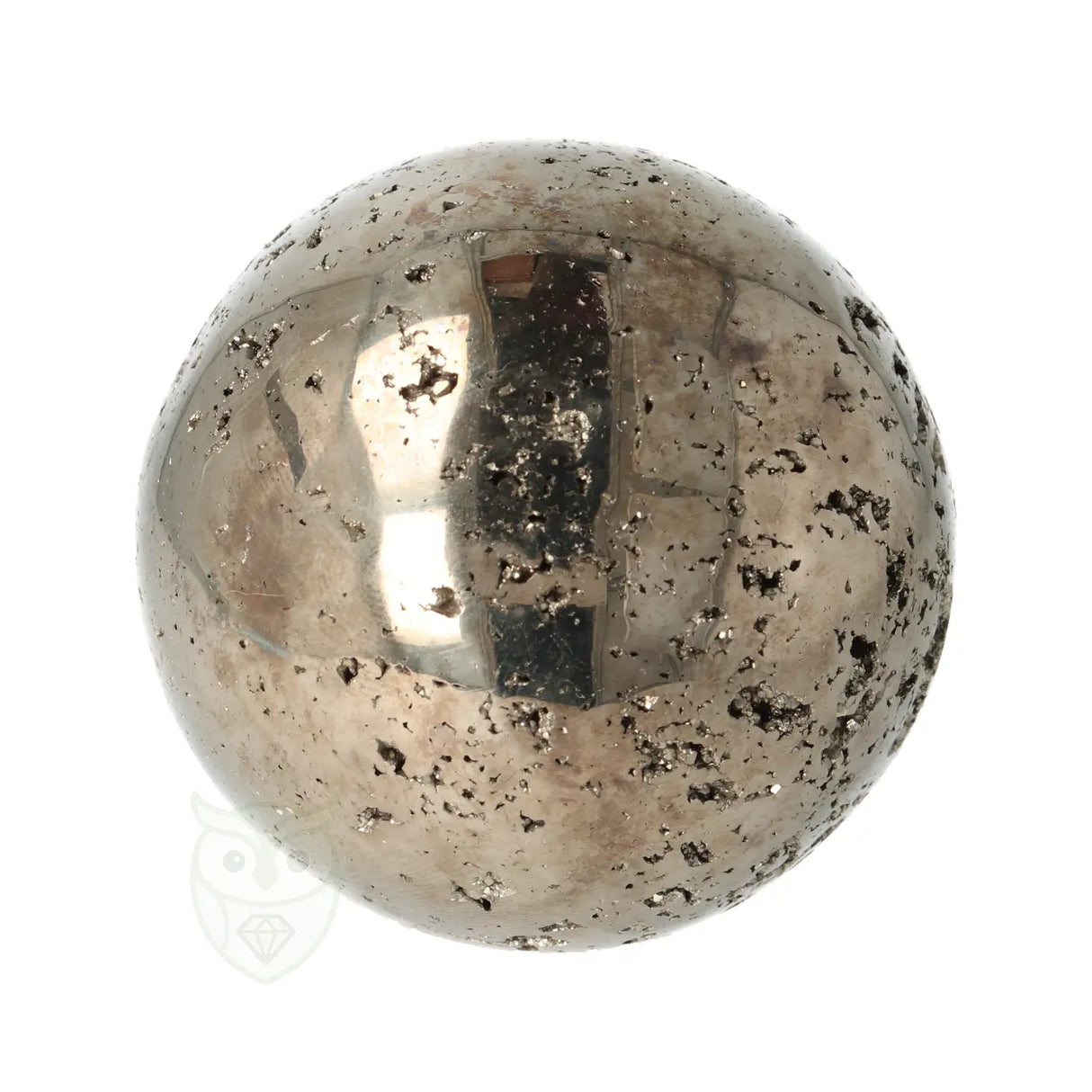 Pyriet bol 364 gram Ø 5,38 cm nr. 20 | Edelsteen bol Peru