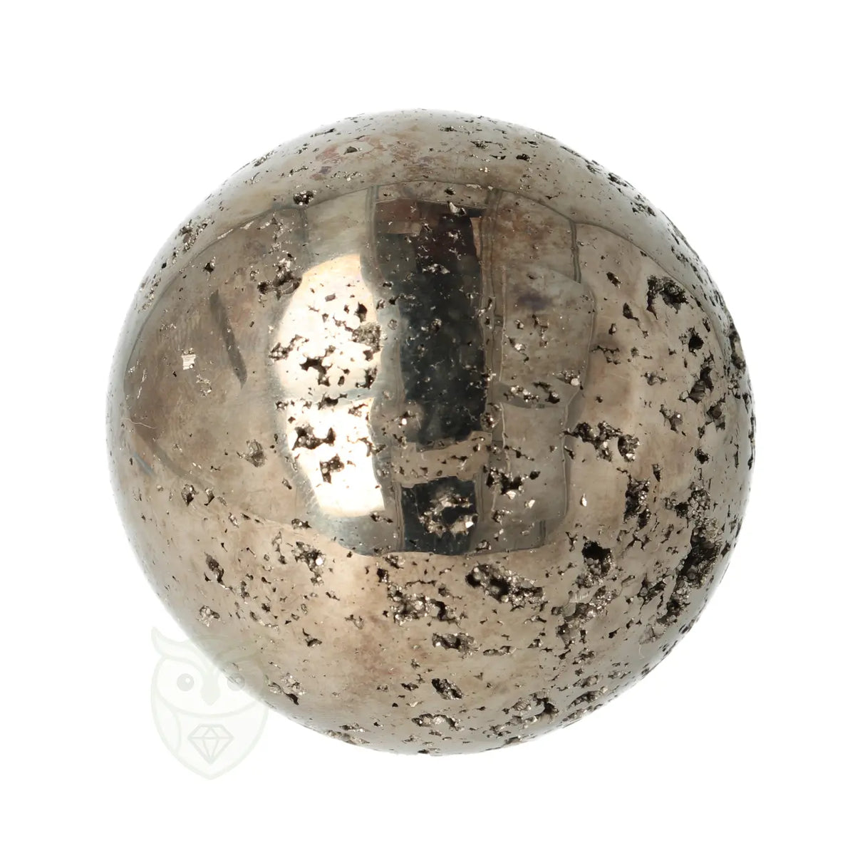 Pyriet bol 364 gram Ø 5,38 cm nr. 20 | Edelsteen bol Peru