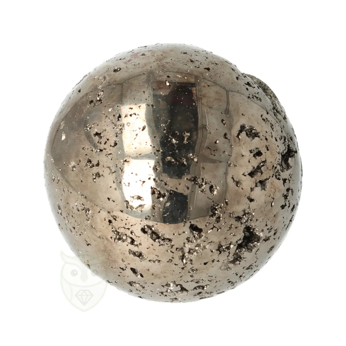 Pyriet bol 364 gram Ø 5,38 cm nr. 20 | Edelsteen bol Peru