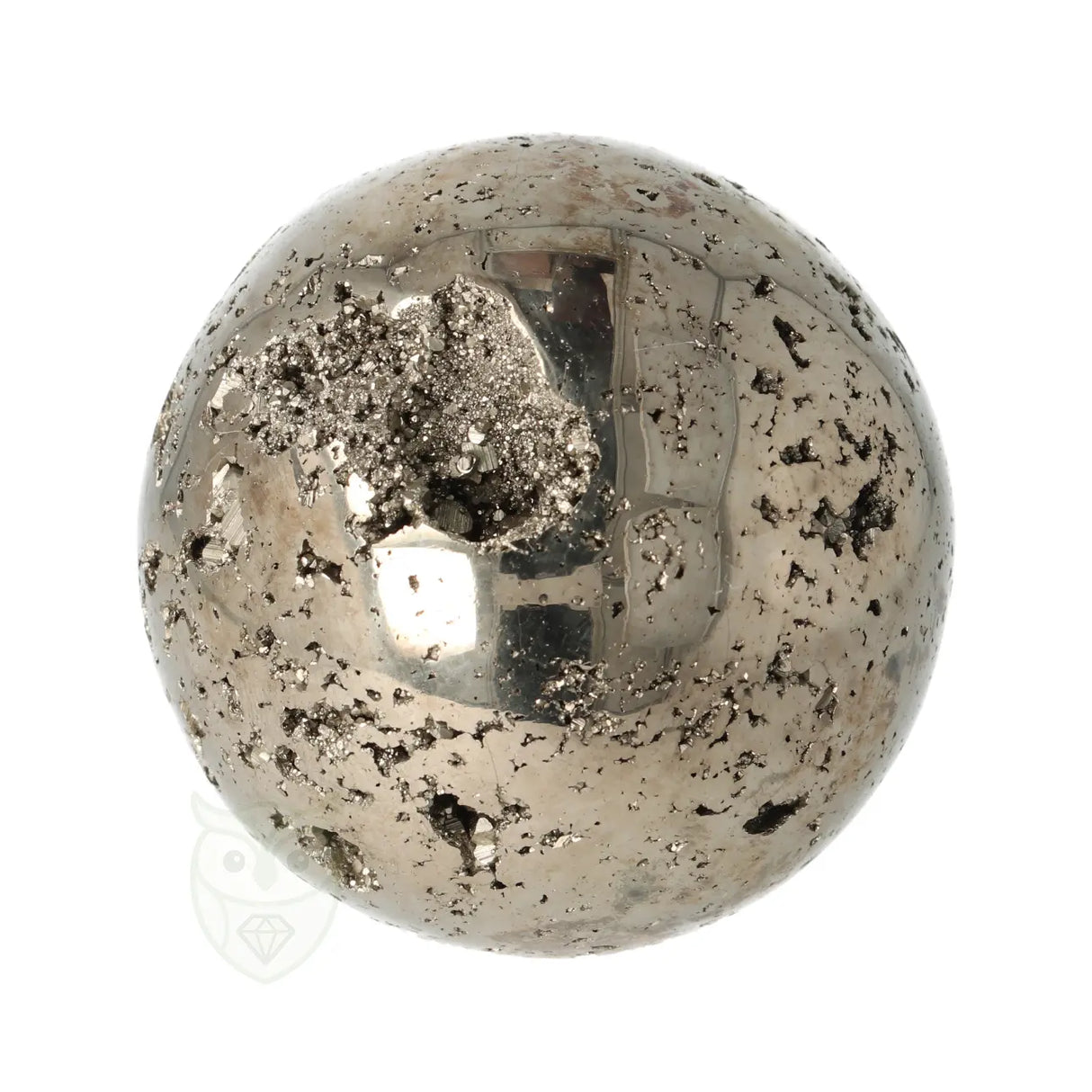 Pyriet bol 364 gram Ø 5,38 cm nr. 20 | Edelsteen bol Peru