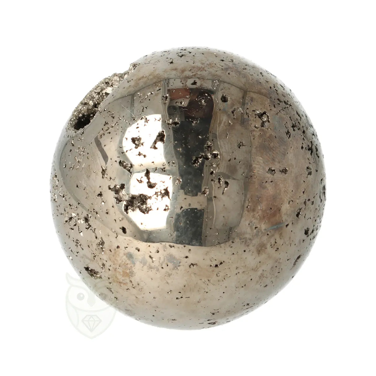 Pyriet bol 364 gram Ø 5,38 cm nr. 20 | Edelsteen bol Peru