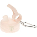 Dutchie drinkfles sportdop 400ml Retulp crème beige – losse sportdop karabijnhaak BPA-vrij – Webshop Danielle Forrer