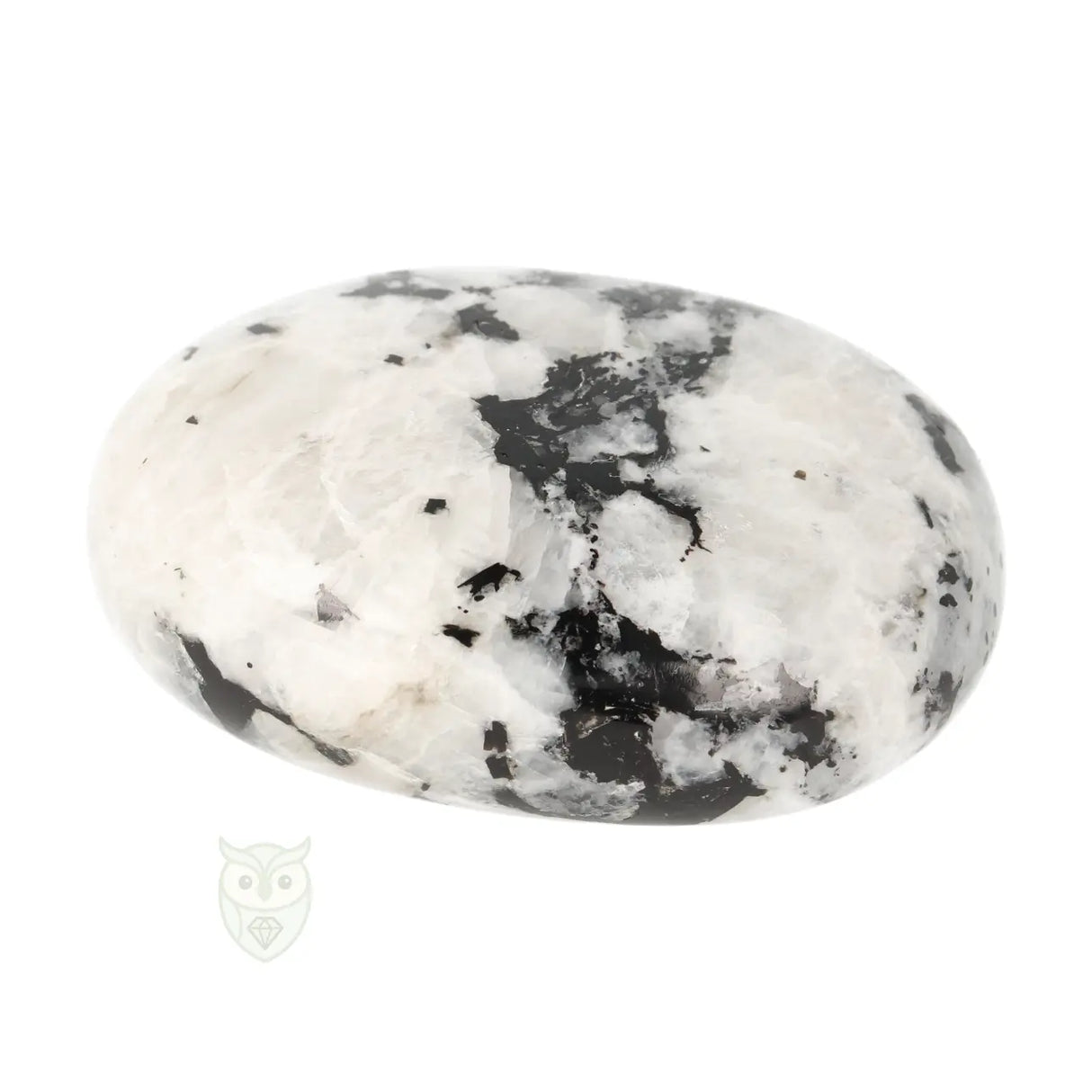 Regenboog Maansteen handsteen nr. 20 - 134 gram | Edelsteen