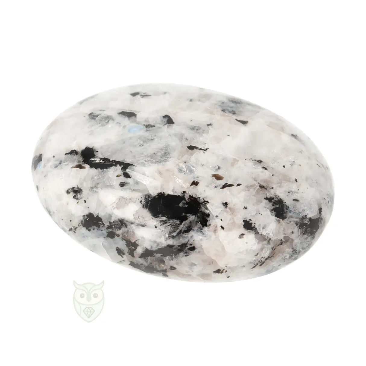 Regenboog Maansteen handsteen nr. 21 - 131 gram | Edelsteen