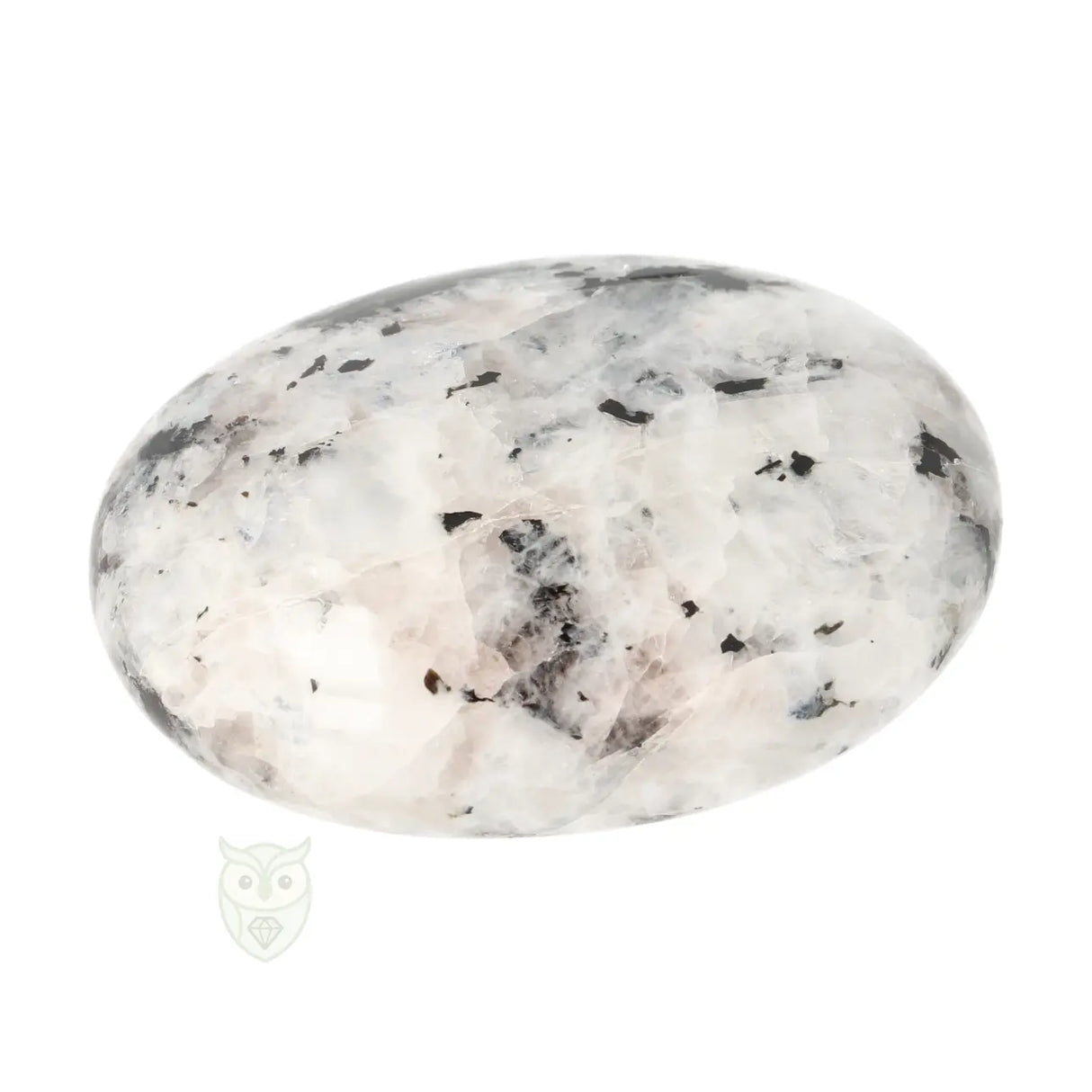 Regenboog Maansteen handsteen nr. 21 - 131 gram | Edelsteen