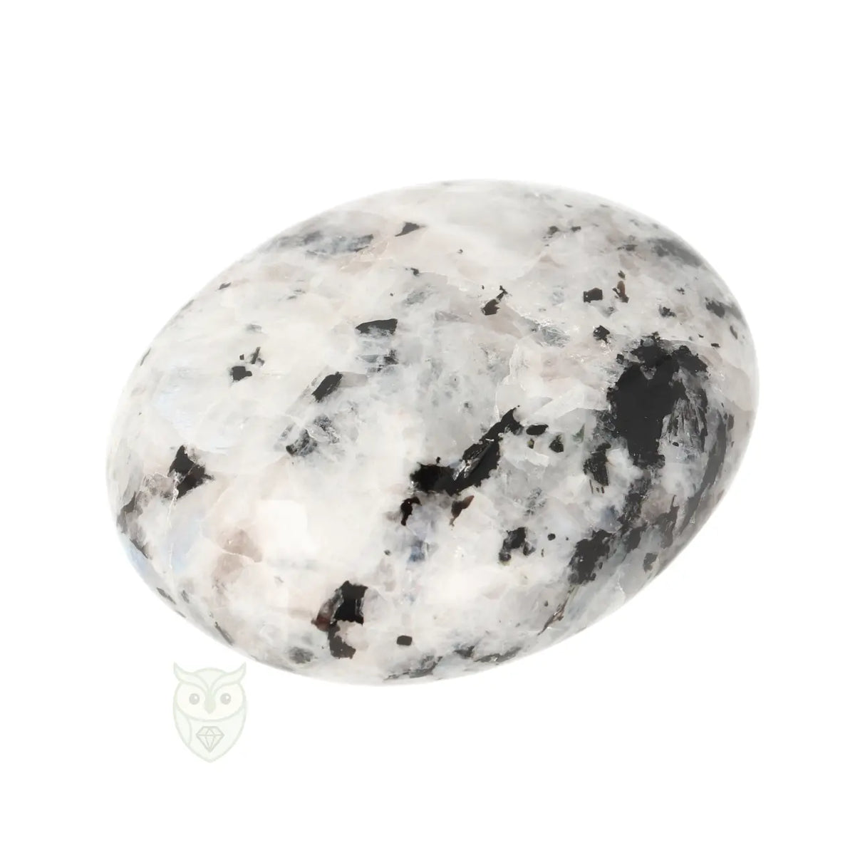 Regenboog Maansteen handsteen nr. 21 - 131 gram | Edelsteen