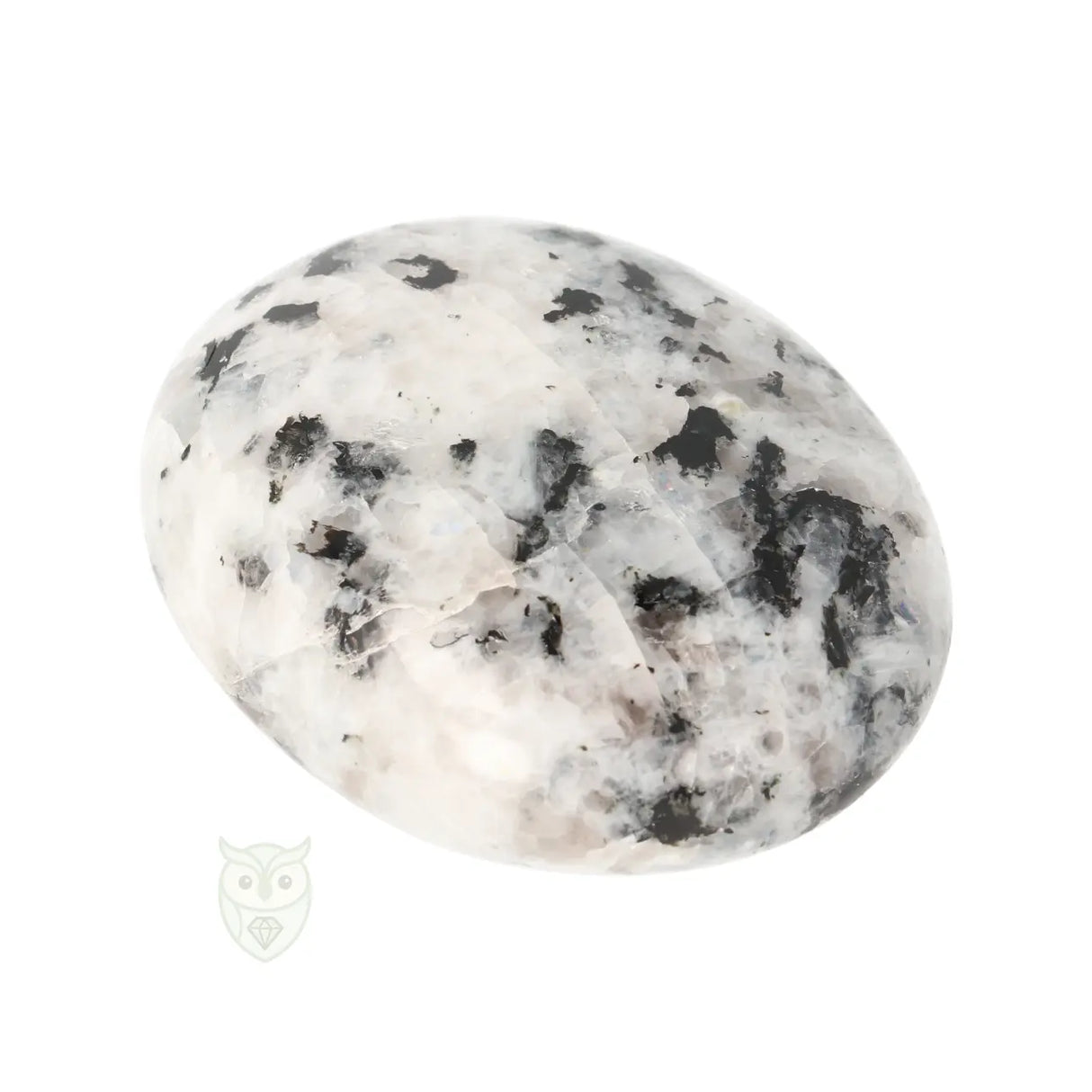 Regenboog Maansteen handsteen nr. 21 - 131 gram | Edelsteen