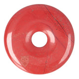 Rode Jaspis Donut hanger nr. 22 - Ø 5 cm | Edelsteen sieraad