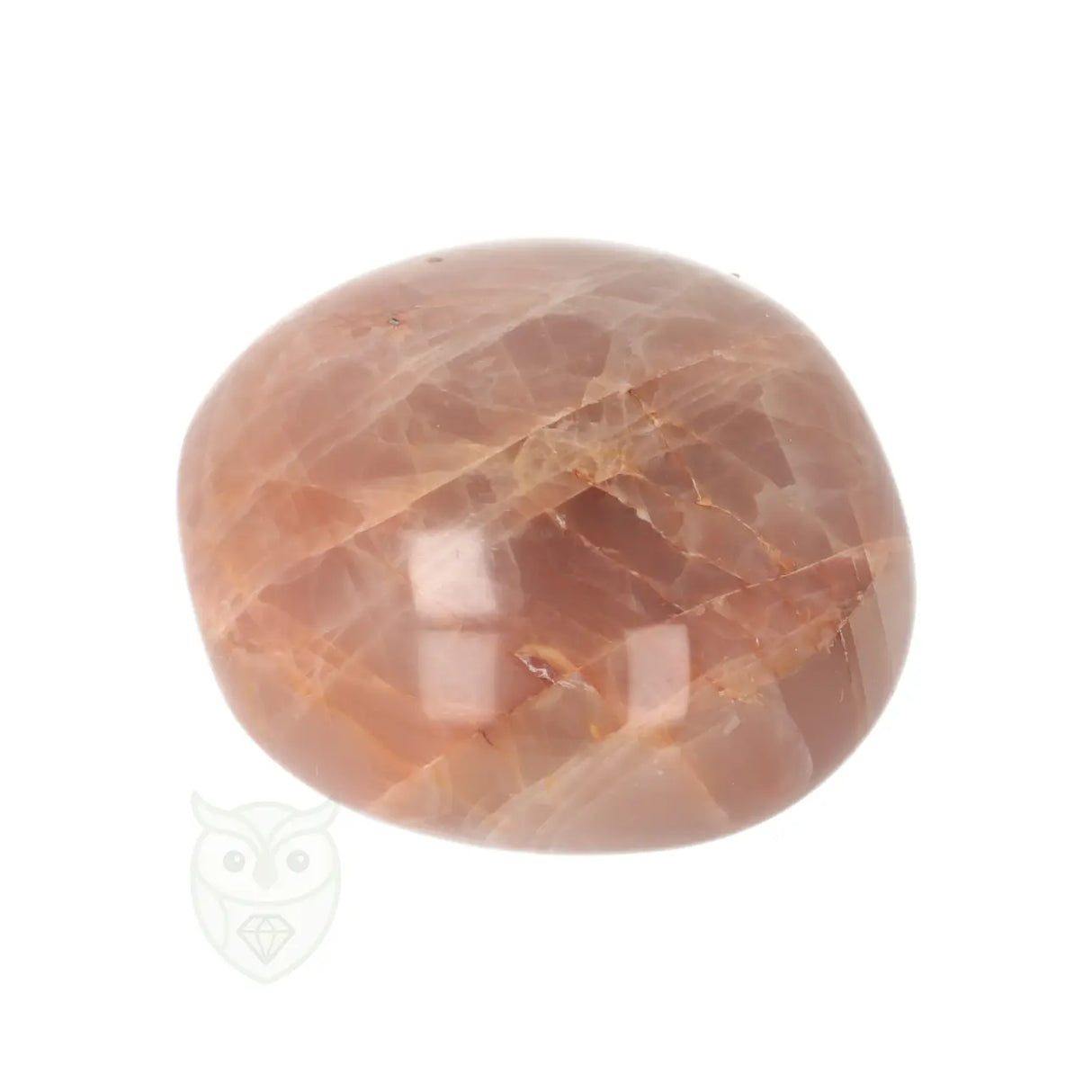 Roze Maansteen handsteen nr. 76 - 101 gram - Madagaskar | Edelsteen