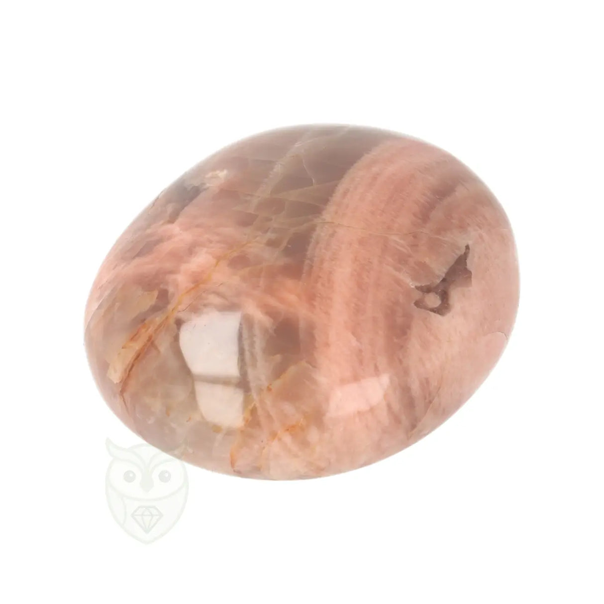 Roze Maansteen handsteen nr. 78 - 84 gram - Madagaskar | Edelsteen