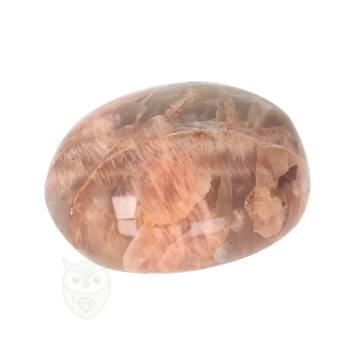 Roze Maansteen handsteen nr. 78 - 84 gram - Madagaskar | Edelsteen