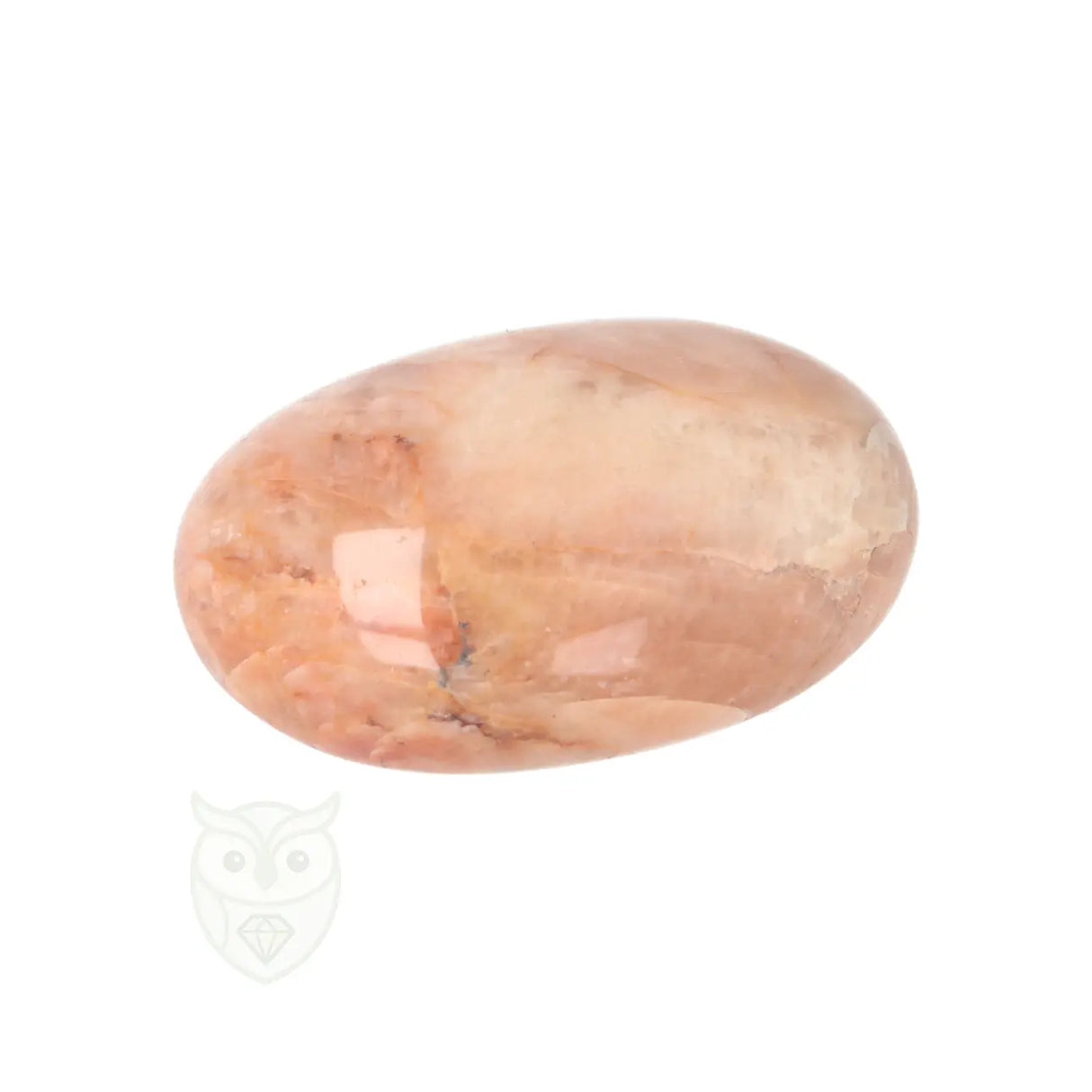 Roze Maansteen handsteen nr. 80 - 65 gram - Madagaskar | Edelsteen