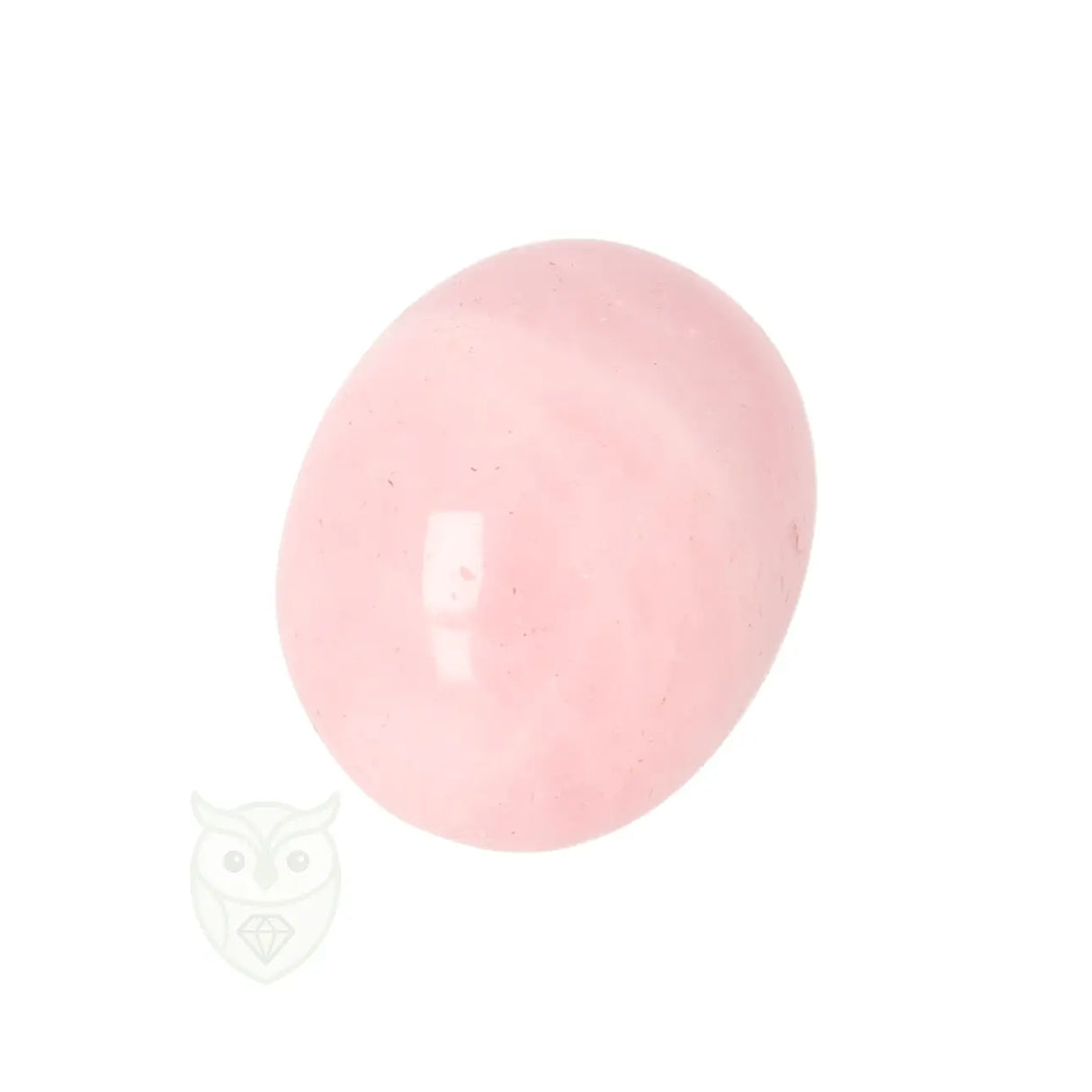 Rozenkwarts geronde handsteen nr. 22 - 21 gram | Edelsteen