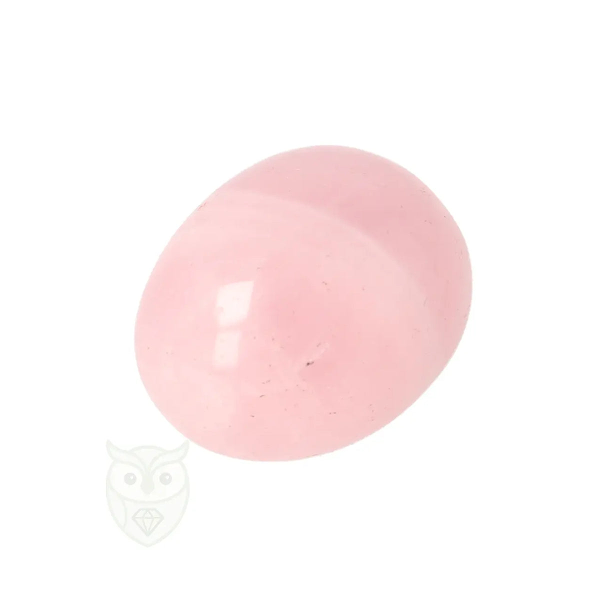 Rozenkwarts geronde handsteen nr. 22 - 21 gram | Edelsteen