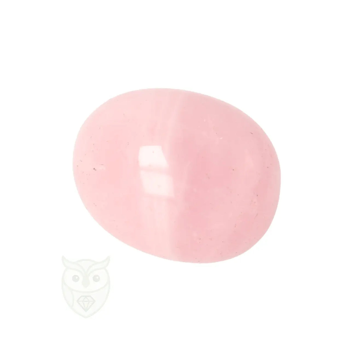 Rozenkwarts geronde handsteen nr. 22 - 21 gram | Edelsteen