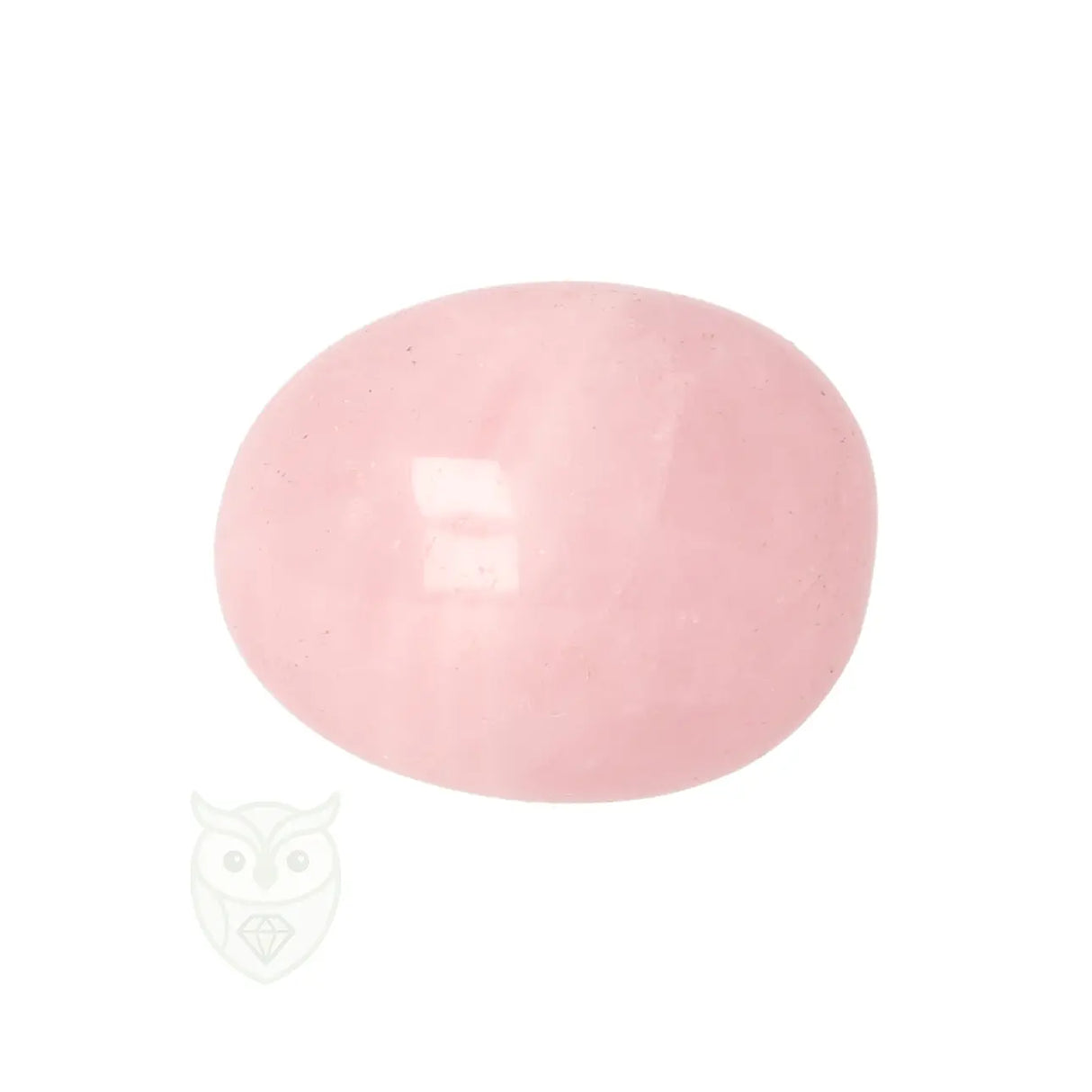 Rozenkwarts geronde handsteen nr. 22 - 21 gram | Edelsteen
