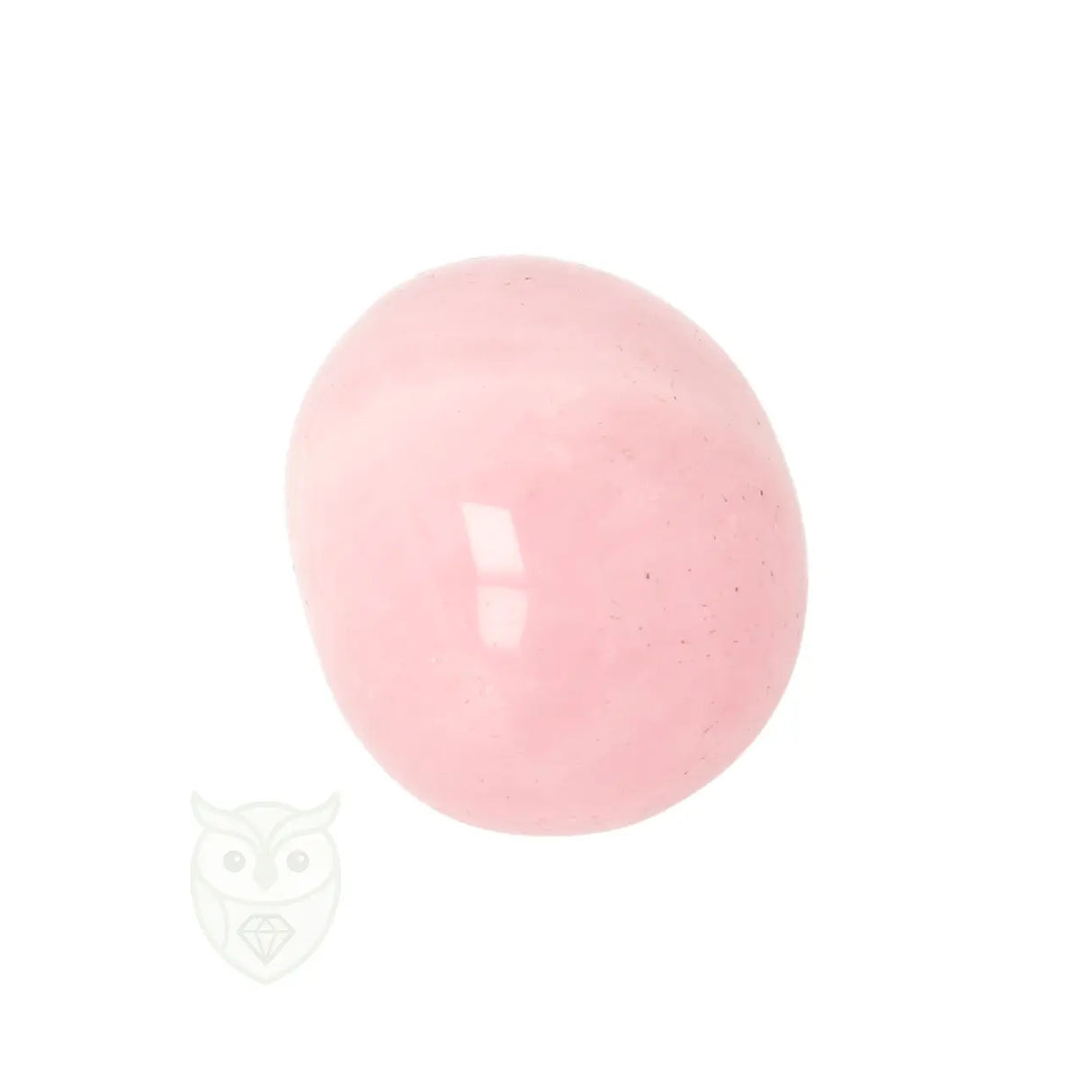 Rozenkwarts geronde handsteen nr. 22 - 21 gram | Edelsteen