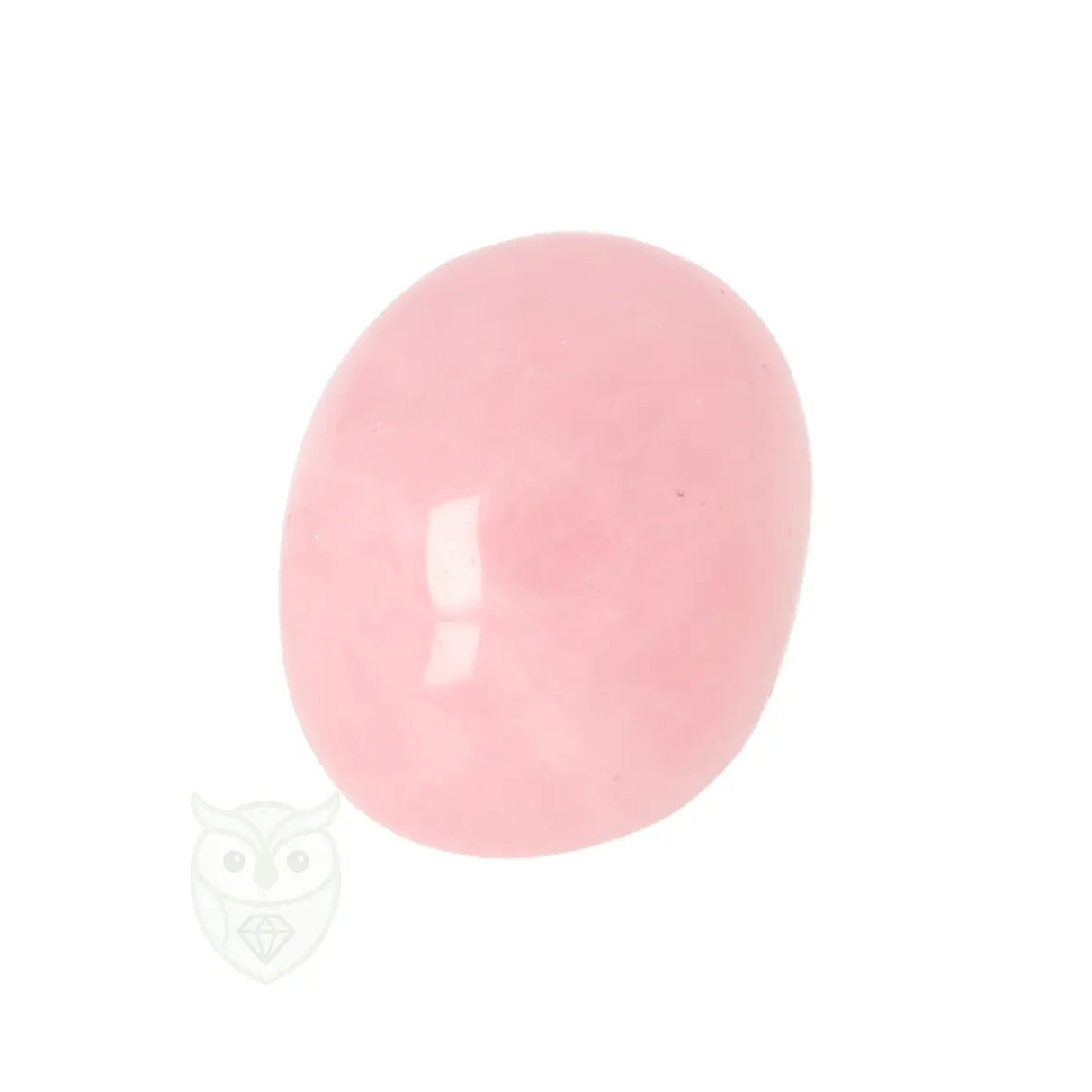 Rozenkwarts geronde handsteen nr. 23 - 24 gram | Edelsteen