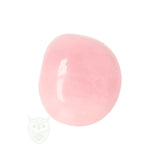 Rozenkwarts geronde handsteen nr. 24 - 19 gram | Edelsteen
