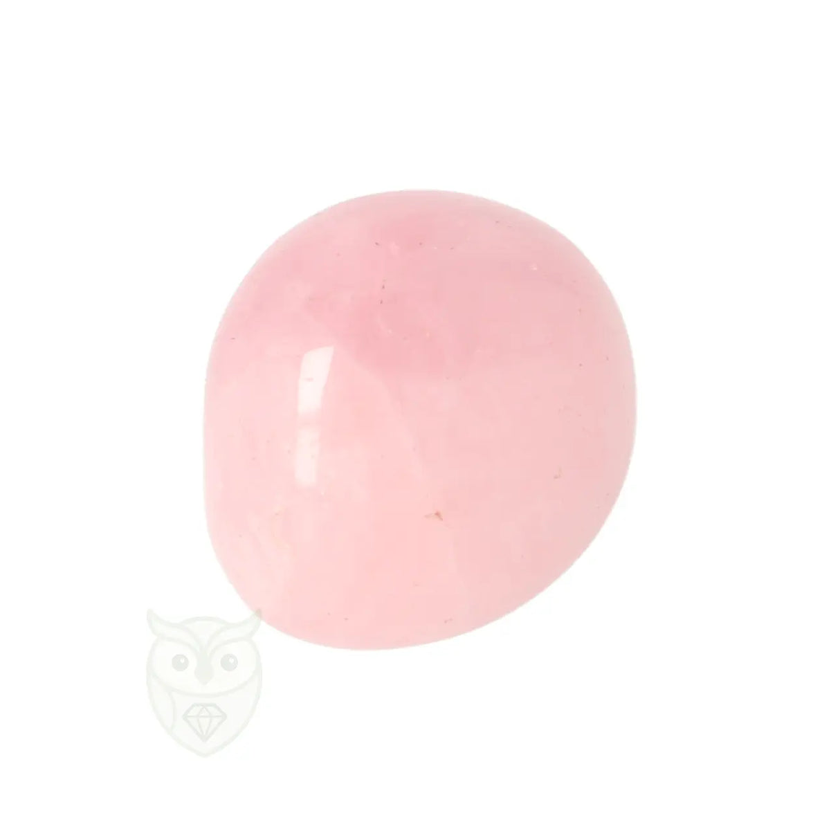 Rozenkwarts geronde handsteen nr. 24 - 19 gram | Edelsteen