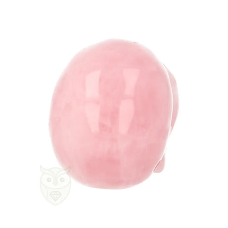 Rozenkwarts schedel nr. 29 - 100 gram | Edelsteen skull