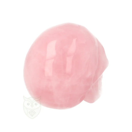 Rozenkwarts schedel nr. 29 - 100 gram | Edelsteen skull
