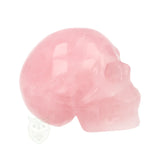 Rozenkwarts schedel nr. 29 - 100 gram | Edelsteen skull