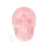 Rozenkwarts schedel nr. 29 - 100 gram | Edelsteen skull