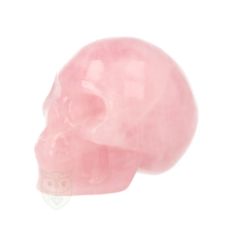 Rozenkwarts schedel nr. 29 - 100 gram | Edelsteen skull