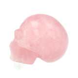 Rozenkwarts schedel nr. 29 - 100 gram | Edelsteen skull
