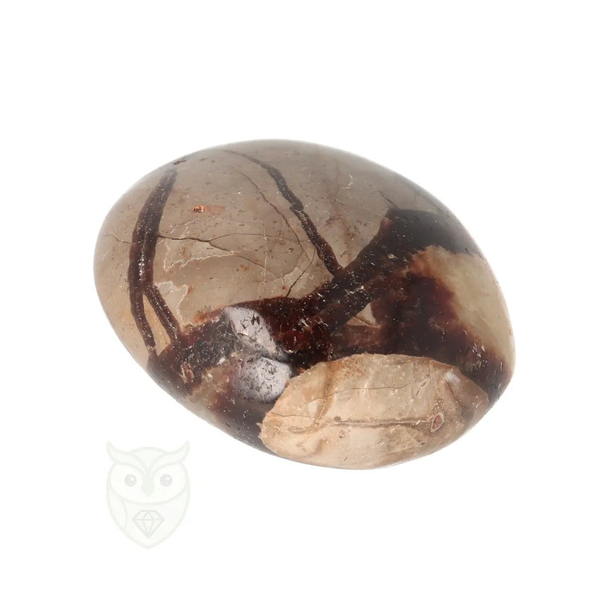 Septarie handsteen nr. 33 - 96 gram - Madagaskar | Edelsteen