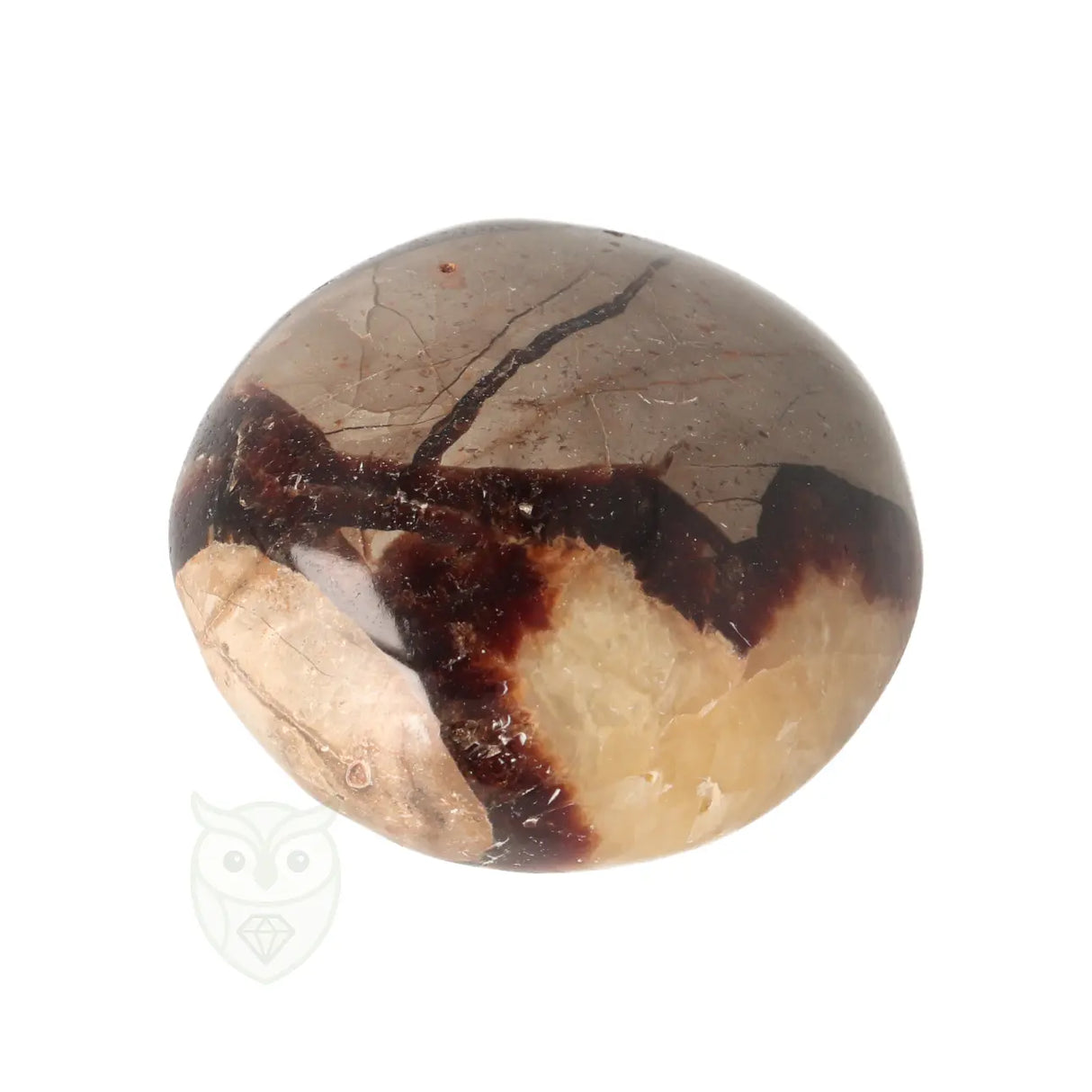 Septarie handsteen nr. 33 - 96 gram - Madagaskar | Edelsteen