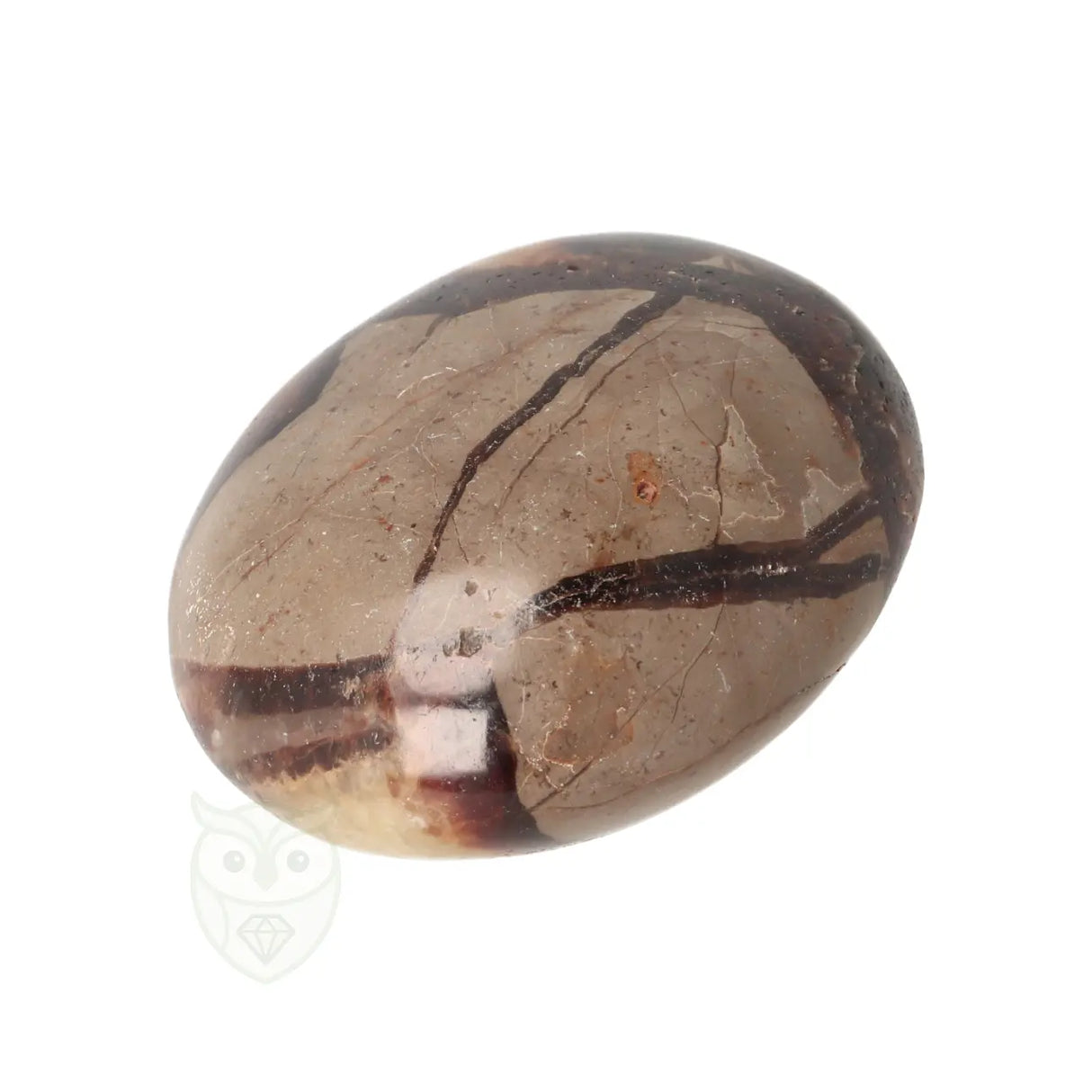 Septarie handsteen nr. 33 - 96 gram - Madagaskar | Edelsteen