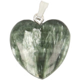 Seraphiniet hart hanger 2 cm nr. 8 | Edelsteen sieraad